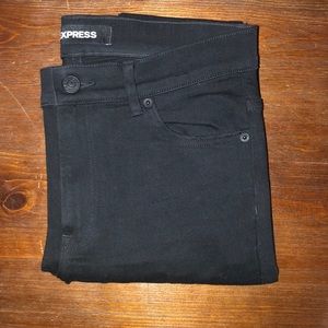 Express Black ripped jeans - Size 8R